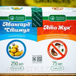 Ато Жук 3 мл Авангард Стимул 10 мл інсектицид від колорадського жука попелиці трипсів совок клопів для картоплі овочів саду